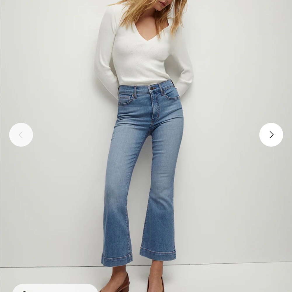 Veronica Beard Carson Kick Flare Jeans for Women